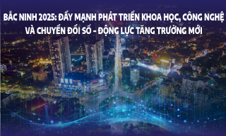 Bắc Ninh 2025: Đẩy mạnh phát triển khoa học công nghệ và chuyển đổi số - động lực tăng trưởng mới