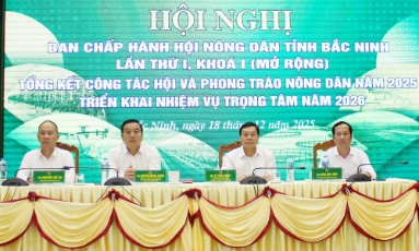  Hội Nông dân tỉnh Bắc Ninh triển khai nhiệm vụ năm 2026