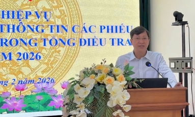  Tập huấn nghiệp vụ Tổng điều tra kinh tế năm 2026