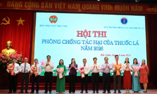 Hội Nông dân tỉnh Bắc Ninh tổ chức hội thi “Phòng, chống tác hại của thuốc lá” 