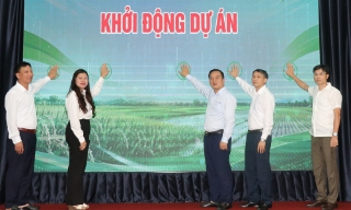Bắc Ninh khởi động dự án canh tác lúa thân thiện với môi trường