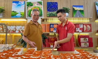 Bắc Ninh: Bánh Trung thu phân khúc bình dân được ưa chuộng