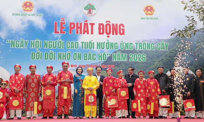  Ngày hội “Người cao tuổi hưởng ứng phát động trồng cây, đời đời nhớ ơn Bác Hồ năm 2026”