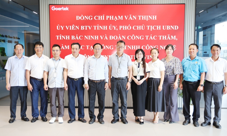  Bắc Ninh: Kịp thời tháo gỡ khó khăn, vướng mắc cho các doanh nghiệp FDI