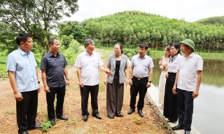Bắc Ninh: Kiểm tra, giám sát công tác sử dụng kinh phí hỗ trợ bão lũ tại xã Xuân Lương