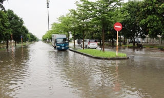 Bắc Ninh: Khắc phục tình trạng ngập úng cục bộ tại Khu công nghiệp Đại Đồng - Hoàn Sơn