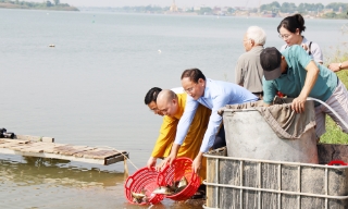 Bắc Ninh tuyên truyền thực hành phóng sinh góp phần bảo vệ đa dạng sinh học