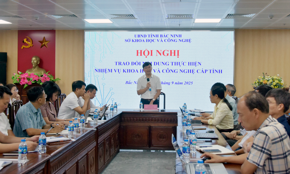  Tháo gỡ kịp thời vướng mắc khi thực hiện các nhiệm vụ khoa học và công nghệ cấp tỉnh