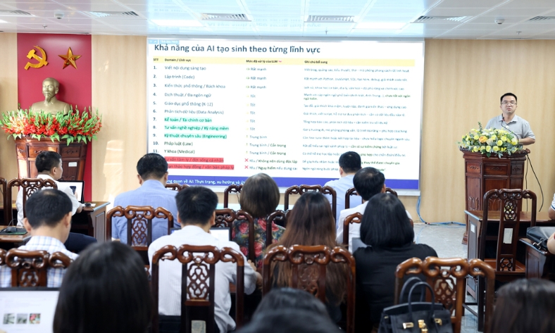  Bắc Ninh: Tập huấn khai thác, ứng dụng trí tuệ nhân tạo (AI) cho cán bộ, công chức