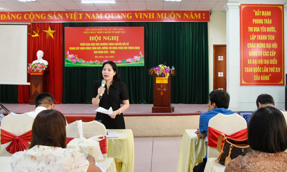  Triển khai hiệu quả chuyển đổi số trong xây dựng nông thôn mới 