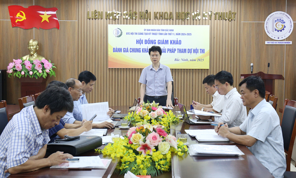  82 giải pháp vào vòng chung khảo Hội thi Sáng tạo kỹ thuật tỉnh Bắc Ninh lần thứ 11