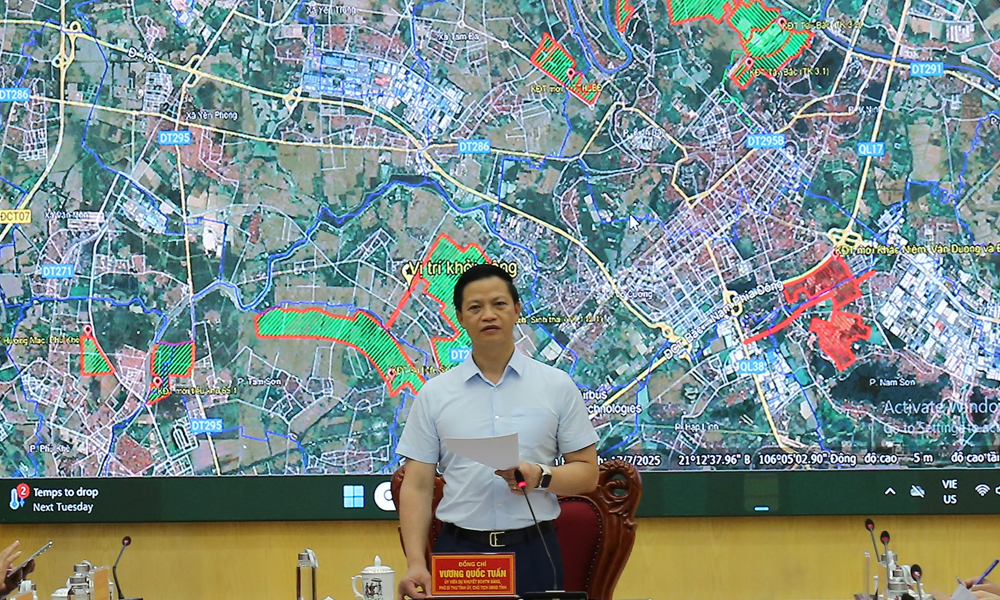  Tập trung cao giải phóng mặt bằng các dự án khu đô thị trọng điểm khu vực Nam sông cầu