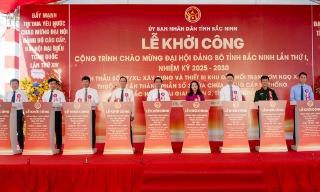 Bắc Ninh: Khởi công xây dựng Trạm bơm Ngọ Xá