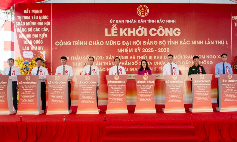  Bắc Ninh: Khởi công xây dựng Trạm bơm Ngọ Xá