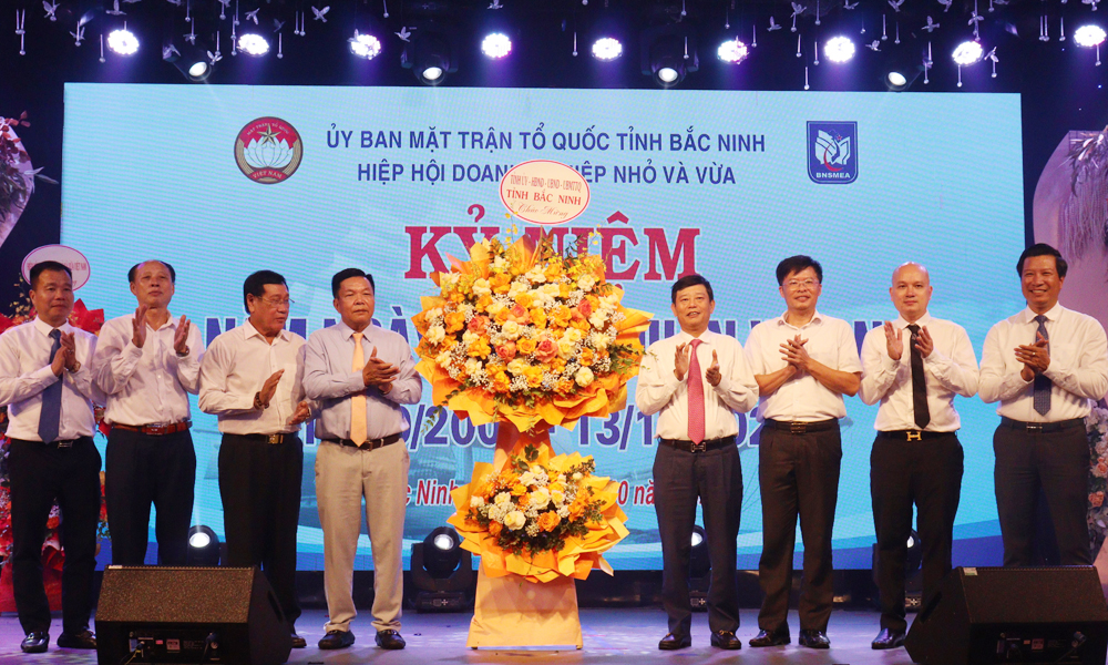  Hiệp hội Doanh nghiệp nhỏ và vừa Bắc Ninh kỷ niệm Ngày Doanh nhân Việt Nam