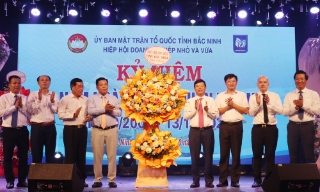 Hiệp hội Doanh nghiệp nhỏ và vừa Bắc Ninh kỷ niệm Ngày Doanh nhân Việt Nam