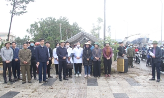 Xã Yên Phong cưỡng chế giải phóng mặt bằng dự án tái định cư và khu nhà ở hoàn trả dự án BT