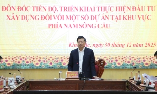 Tích cực giải phóng mặt bằng các dự án phía Nam sông Cầu