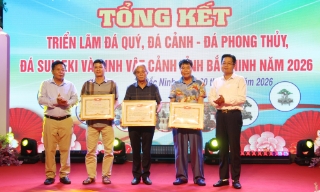 Tổng kết công tác tổ chức Triển lãm Đá quý, đá cảnh và sinh vật cảnh năm 2026