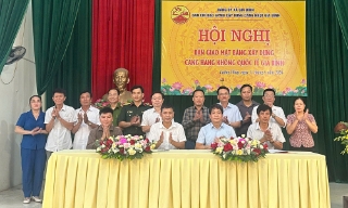 Thôn Lương Pháp bàn giao mặt bằng xây dựng Cảng hàng không quốc tế Gia Bình