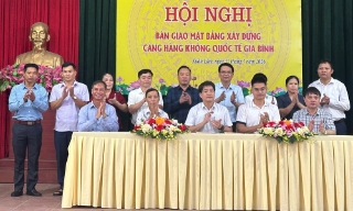 Bắc Ninh: Khu dân cư đầu tiên giai đoạn 2 bàn giao mặt bằng xây dựng Cảng hàng không quốc tế Gia Bình