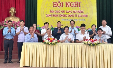  Bắc Ninh: Khu dân cư đầu tiên giai đoạn 2 bàn giao mặt bằng xây dựng Cảng hàng không quốc tế Gia Bình