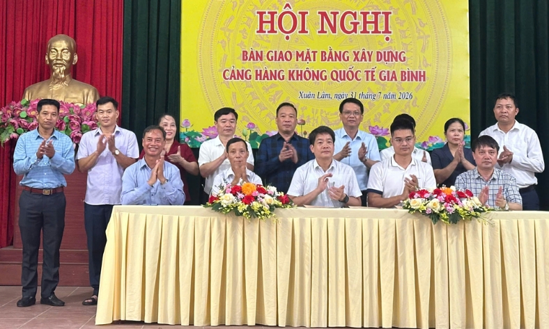  Bắc Ninh: Khu dân cư đầu tiên giai đoạn 2 bàn giao mặt bằng xây dựng Cảng hàng không quốc tế Gia Bình
