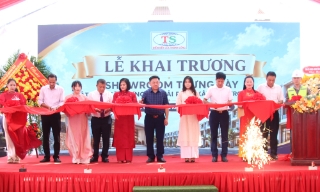 Bắc Ninh: Khai trương Showroom vật liệu xây dựng và giải pháp xây nhà trọn gói cho các khu tái định cư dự án sân bay Gia Bình