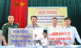 Bắc Ninh: Bốc thăm 413 lô đất tái định cư dự án Cảng hàng không quốc tế Gia Bình