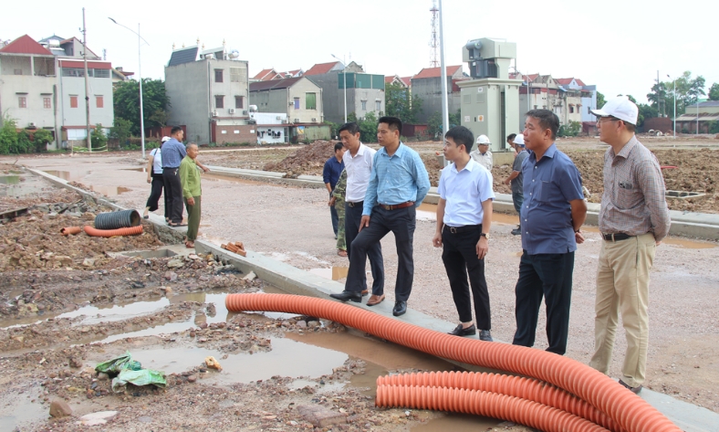 Bắc Ninh: Kiểm tra dự án khu tái định cư Đông Cứu I 