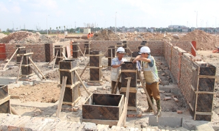 Bắc Ninh: Đẩy nhanh tiến độ xây dựng công trình tôn giáo, tâm linh tại khu tái định cư sân bay Gia Bình