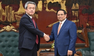 Thủ tướng Phạm Minh Chính tiếp Tổng Giám đốc Tập đoàn Marubeni