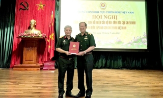 Đại tá Đỗ Phú Thọ được bổ nhiệm làm Tổng biên tập Báo Cựu chiến binh Việt Nam