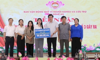 Ủy ban MTTQ Việt Nam tỉnh Nghệ An ra lời kêu gọi ủng hộ đồng bào vùng thiệt hại do ảnh hưởng cơn bão số 3