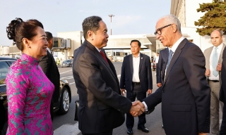 Chủ tịch Quốc hội Trần Thanh Mẫn bắt đầu thăm chính thức Vương quốc Maroc