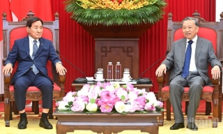 Tổng Bí thư Tô Lâm tiếp Đặc phái viên của Tổng thống Hàn Quốc