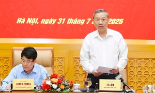 Tổng Bí thư Tô Lâm chủ trì Hội nghị Thường vụ Quân ủy Trung ương