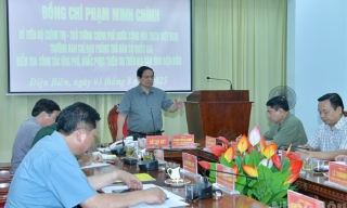 Thủ tướng Phạm Minh Chính chủ trì họp bàn giải pháp ứng phó, khắc phục hậu quả thiên tai ở Điện Biên