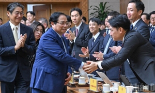 Thủ tướng Phạm Minh Chính tọa đàm với các doanh nghiệp Nhật Bản