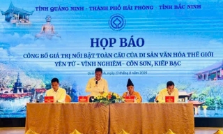 Họp báo Công bố giá trị nổi bật toàn cầu của Di sản văn hóa thế giới Yên Tử-Vĩnh Nghiêm-Côn Sơn, Kiếp Bạc
