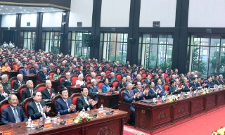 Tổng Bí thư Tô Lâm gặp mặt nguyên lãnh đạo Đảng, Nhà nước