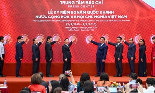 Khai trương Trung tâm Báo chí Lễ kỷ niệm 80 năm Quốc khánh