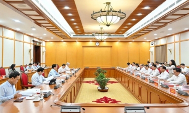  Tiếp tục tăng cường lãnh đạo, chỉ đạo công tác tổ chức đại hội đảng bộ các cấp tiến tới Đại hội XIV của Đảng