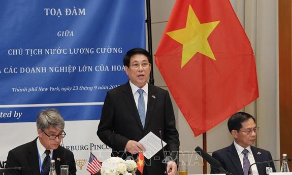 Chủ tịch nước kêu gọi cộng đồng doanh nghiệp Hoa Kỳ nắm bắt thời cơ, đầu tư lớn hơn tại Việt Nam