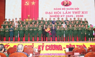 Tổng Bí thư Tô Lâm dự Bế mạc Đại hội Đảng bộ Quân đội lần thứ XII, nhiệm kỳ 2025 - 2030