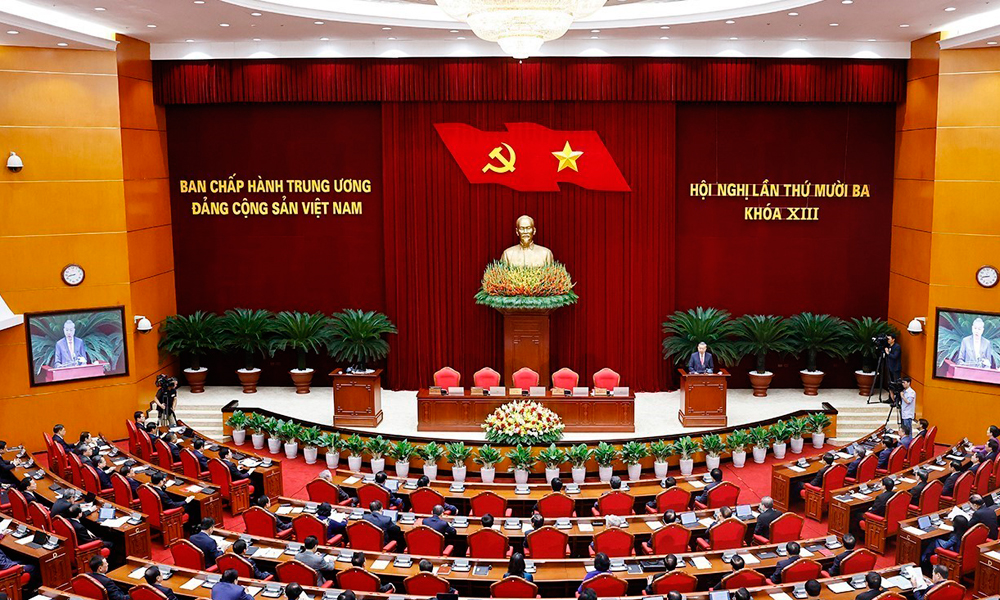  Bế mạc Hội nghị lần thứ 13 Ban Chấp hành Trung ương Đảng khóa XIII