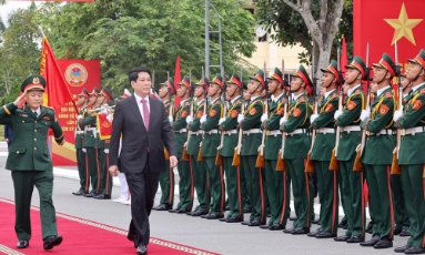  Chủ tịch nước Lương Cường: Xây dựng Lực lượng vũ trang Quân khu 3 cách mạng, chính quy, tinh nhuệ, hiện đại