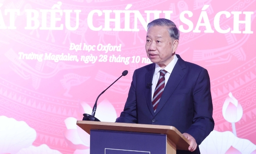 Bài phát biểu của Tổng Bí thư Tô Lâm tại Đại học Oxford (Anh)