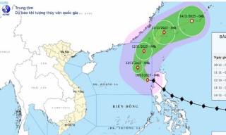 Bão Fung-Wong đã đi vào Biển Đông và trở thành cơn bão số 14 trong năm nay