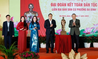 Tổng Bí thư Tô Lâm dự Ngày hội Đại đoàn kết dân tộc tại phường Ba Đình, Hà Nội